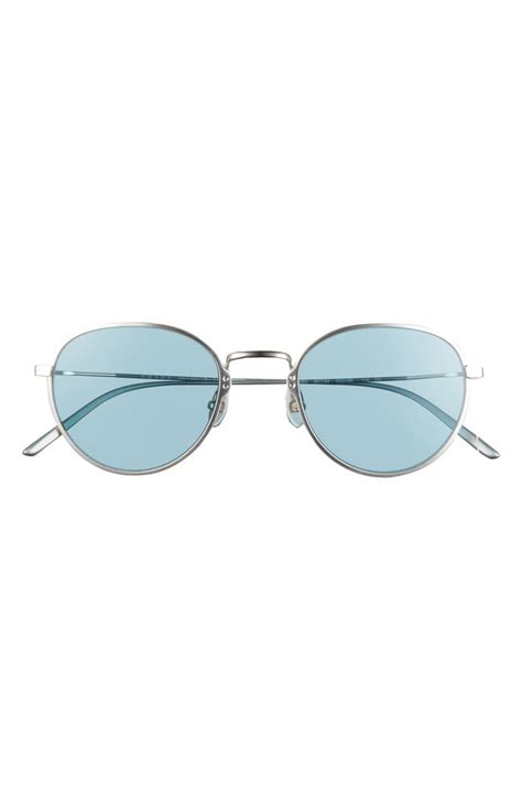 Prada Phantos 50mm Small Round Sunglasses 